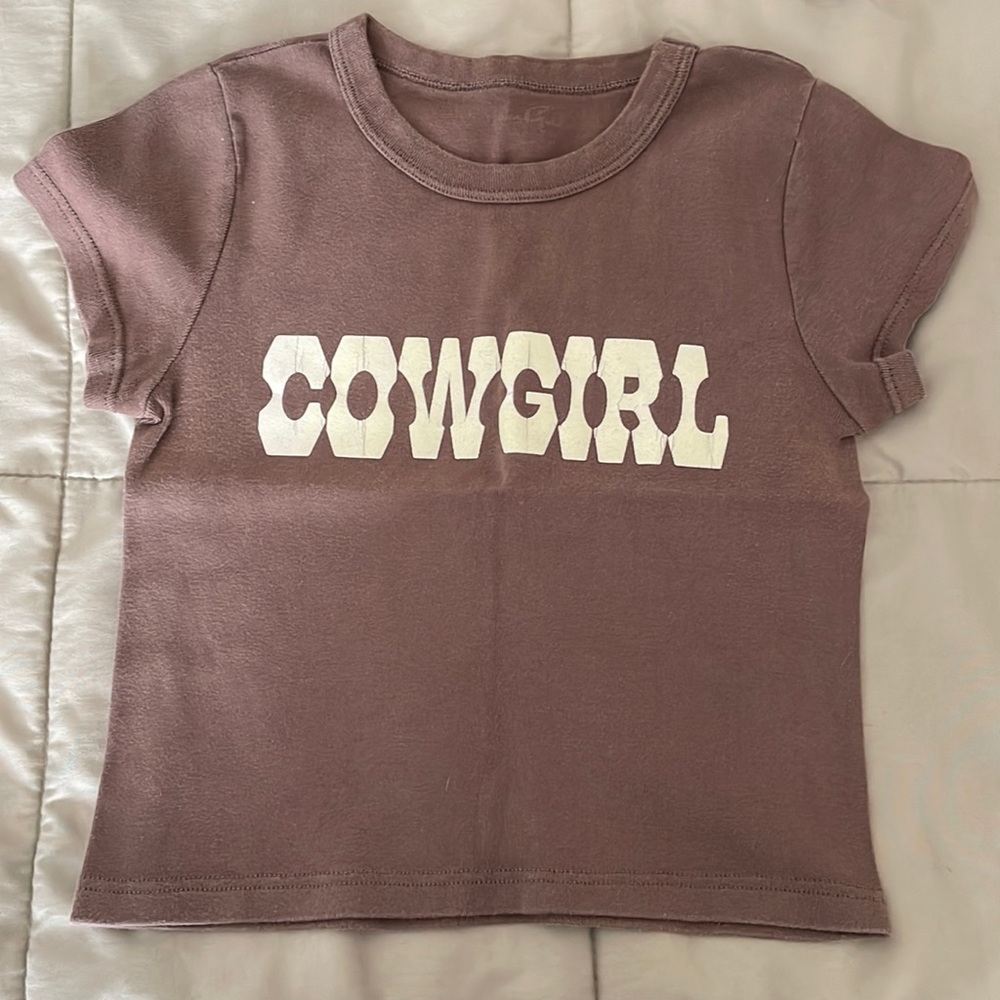 brandy melville cowgirl top